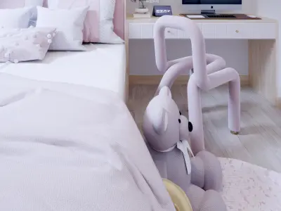 Room Childrens Modern 3D model