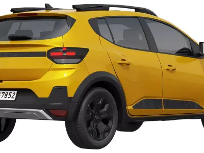 Dacia Sandero Stepway 2026 3D model