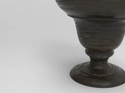 Nuft Vase Low-poly 3D model