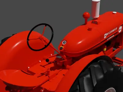 McCormick-Deering W4 And Super W4 3D model