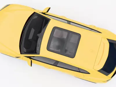 Lamborghini Urus 2019 Low-poly 3D model