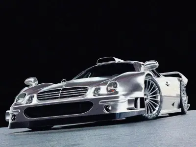 Mercedes CLK GTR 3D model