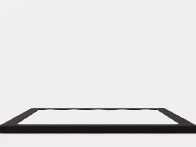 Visby Bed Mattress 180x200 Cm 8 Cm Low-poly 3D model