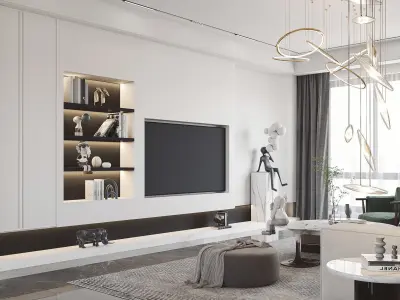 Luxury apartment 3 3D model