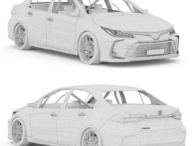 Toyota Corolla 3D model