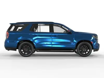 Generic Tahoe RST 2021 With Interior 3D model