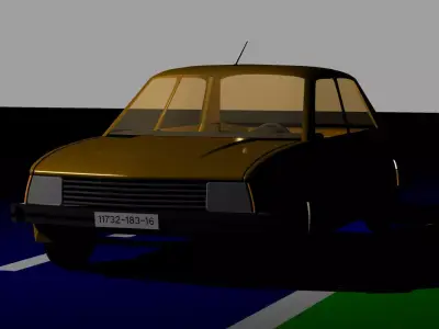 Car Peugeot 305 Free 3D model