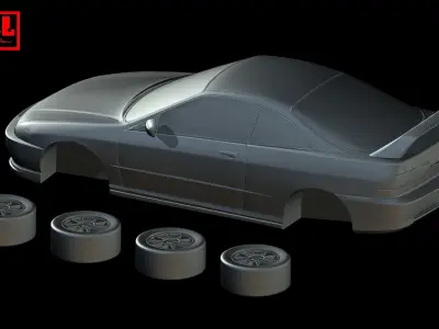 Honda Integra Type R 2nd Gen 1995-2001 3D print model