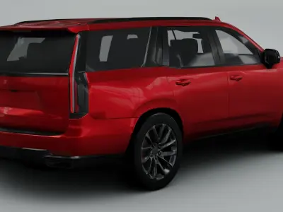Cadillac Escalade ESV 2021 3D model