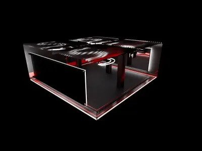 High Quality Modern Indoor Gym Free 3D model