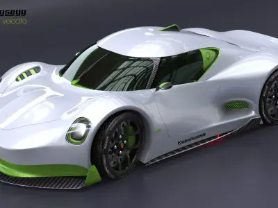 Koenigsegg Velocita Concept car 3D model