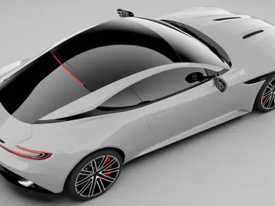 Aston Martin DB12 3D model