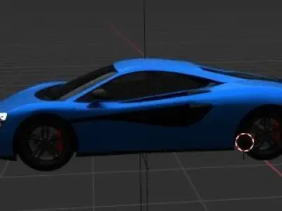 mclaren car 3D model