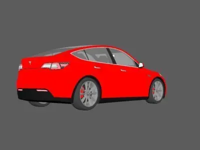 Tesla Model Y 2021 3D model by BPep
