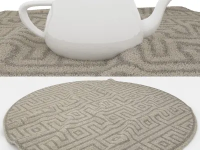 Rugs No 664 Low-poly 3D model