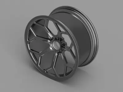 Aventador SVJ Vossen VPS 303  3D print model