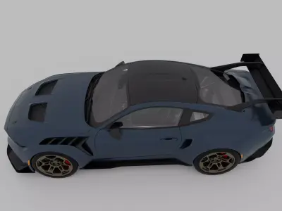Ford Mustang GTD 3D model