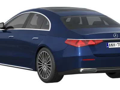 Mercedes-Benz E-Class 2023 3D model