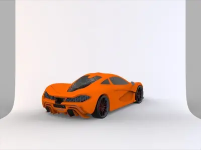 mclaren 3D model