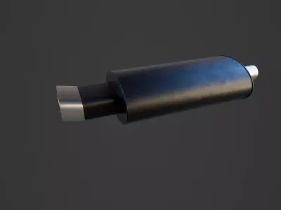 Car Sport Exhaust 3 3D model