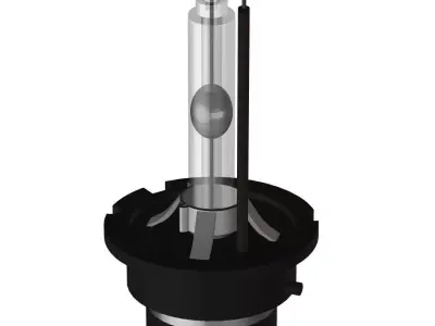 HID LIGHTBULB 3D model