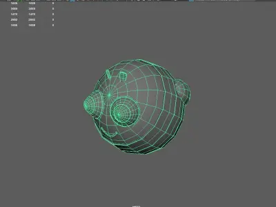 Bee toys Low-poly 3D model