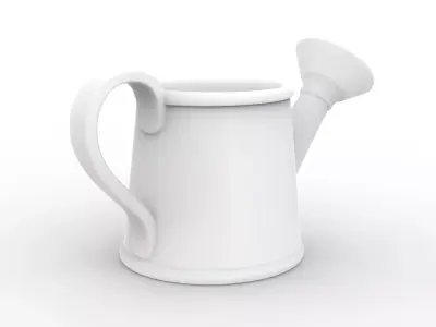 Cartoon Watering Can 3D Printable 3D print model