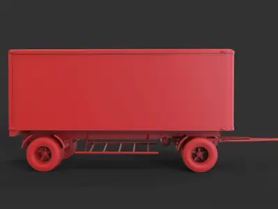 Trailer mod3 3D print model