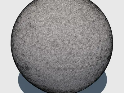 Concrete Ball 3D model