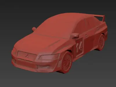 Mitsubishi Lancer 3D print model