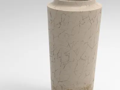 Sumti Vase Low-poly 3D model