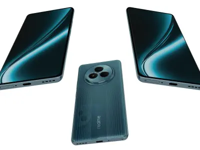Realme NARZO 80 Pro 5G Racing Green 3D model