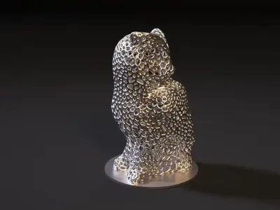 Owl decor 3D print model