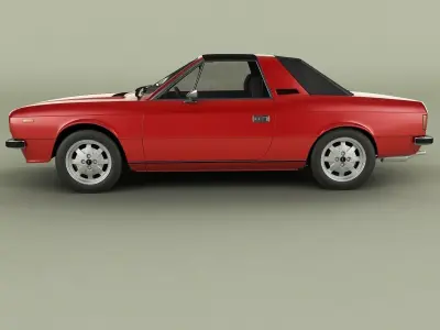 Lancia Beta Spider 3D model