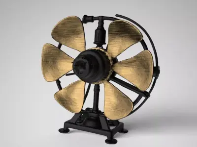 Ornate Vintage Steam Pump 3D print model