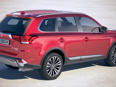 Mitsubishi Outlander 2019 3D model