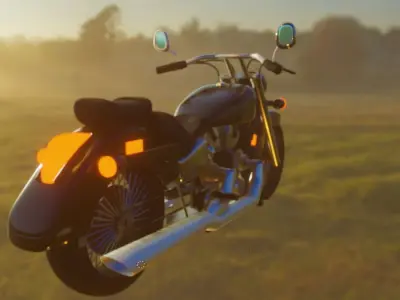 Honda Shadow 750 3D model