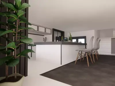 Modern House  3D model order