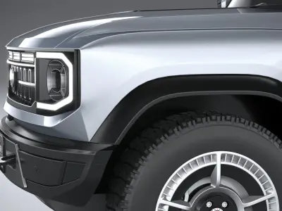 Generic OffRoad EV v1 2022 3D model