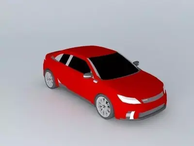 Lazor car Free 3D model