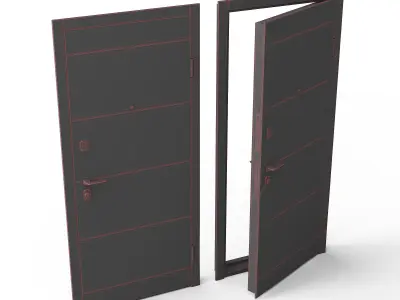 Bodrede Door 3D model