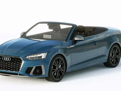 Audi S5 Cabrio 2020 3D model