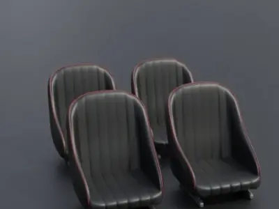 HOT ROD SEAT 06AUG-S10 3D print model