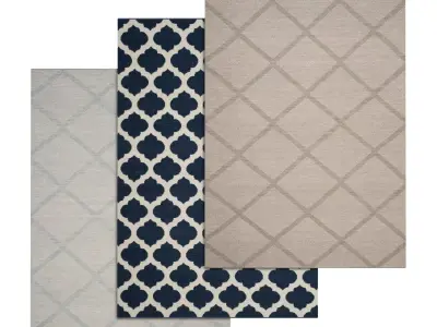 Rug Set 337 3D model