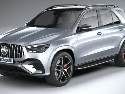 Mercedes-Benz GLE 53 AMG 2024 3D model