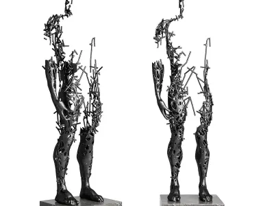Regardt Van Der Meulen Eroded 2015 3D model