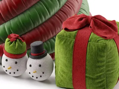 Christmas decor 3D model