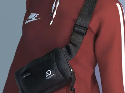 sport clothe women  3D model