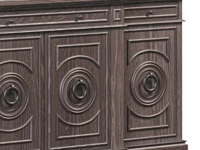 EMPEROR SIDEBOARD by Bakerfurniture 3D model