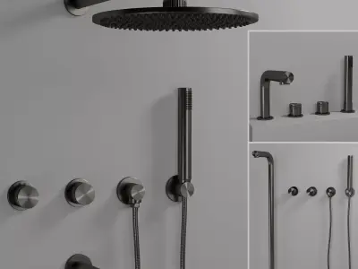 Shower Lusso stone 3D model